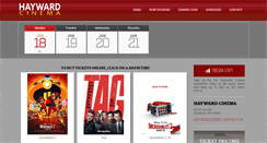 Desktop Screenshot of hayward-cinema.com