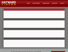 Tablet Screenshot of hayward-cinema.com